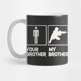 Your Brother, My Brother Soldier Mug